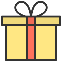 Gift box icon