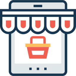 Online shop icon