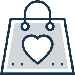 Shopping bag icon