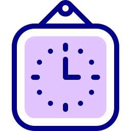 Wall clock icon