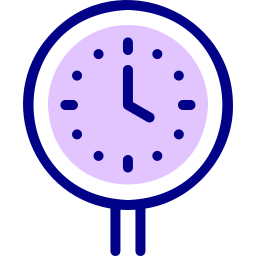 Wall clock icon