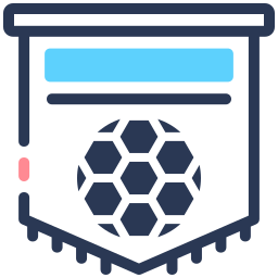 Football flag icon