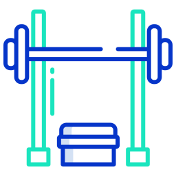 Bench press icon