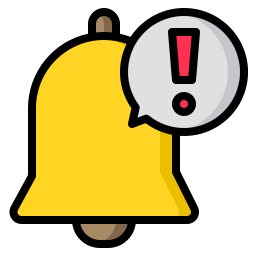 Notification bell icon