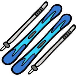 Лыжи иконка