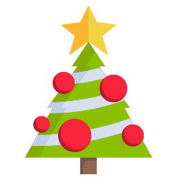 albero di natale icona