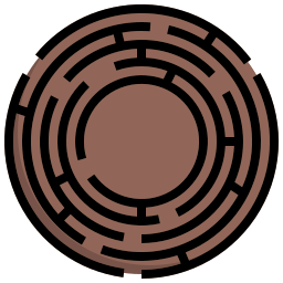 labyrinthe Icône