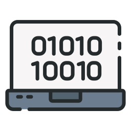 Binary code icon