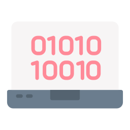 Binary code icon