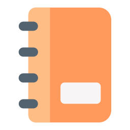 caderno Ícone