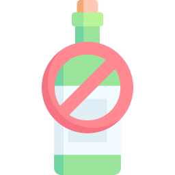 No alcohol icon