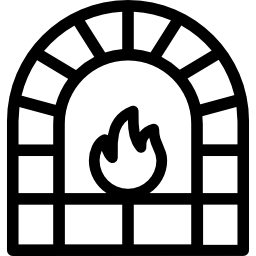 Stone oven icon