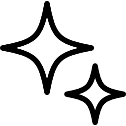 Christmas stars icon