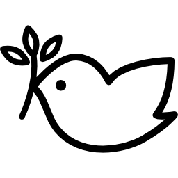 Peace dove icon