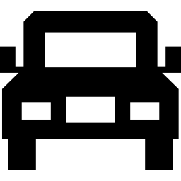 大きな車の正面図 icon