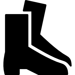 Woman boots icon