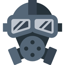 Gas mask icon