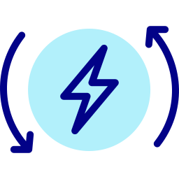 Énergie renouvelable Icône