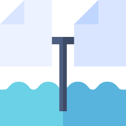 Data lake icon