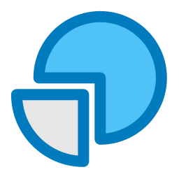 diagramme circulaire Icône