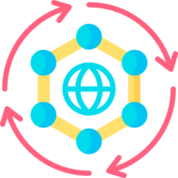 globales netzwerk icon