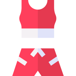 Sport clothes icon