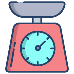 Weigh scale icon