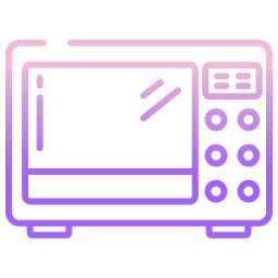 Microwave oven icon