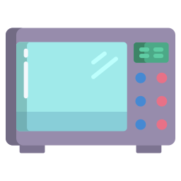 Microwave oven icon