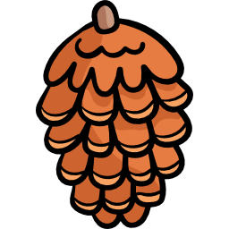 Pine cone icon