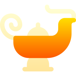 Magic lamp icon