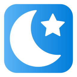 Half moon icon