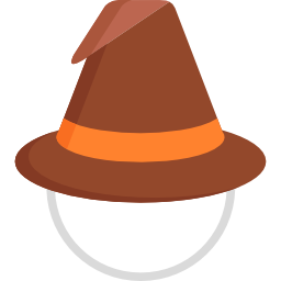 Witch hat icon