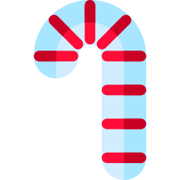 Candy cane icon