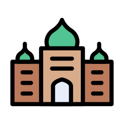 Taj mahal icon