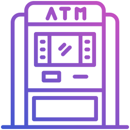 Atm machine icon