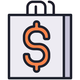 Paper bag icon