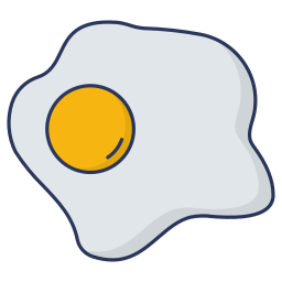 Fried egg icon