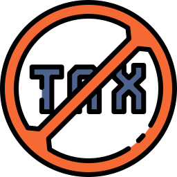 No tax icon