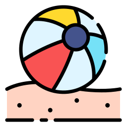 Beach ball icon