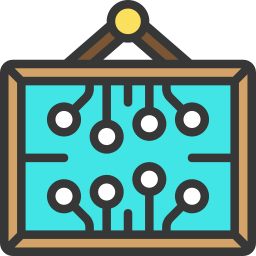 Digital art icon