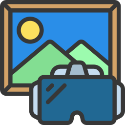 Digital art icon