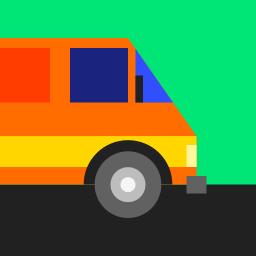 Delivery truck icon