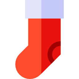 Christmas sock icon