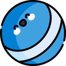 Yoga ball icon