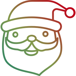 kerstman icoon