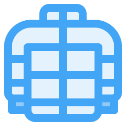 Winter jacket icon