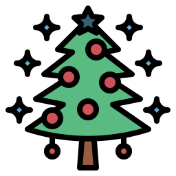 Christmas tree icon