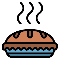 Meat pie icon