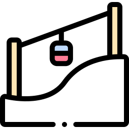 Cable car cabin icon